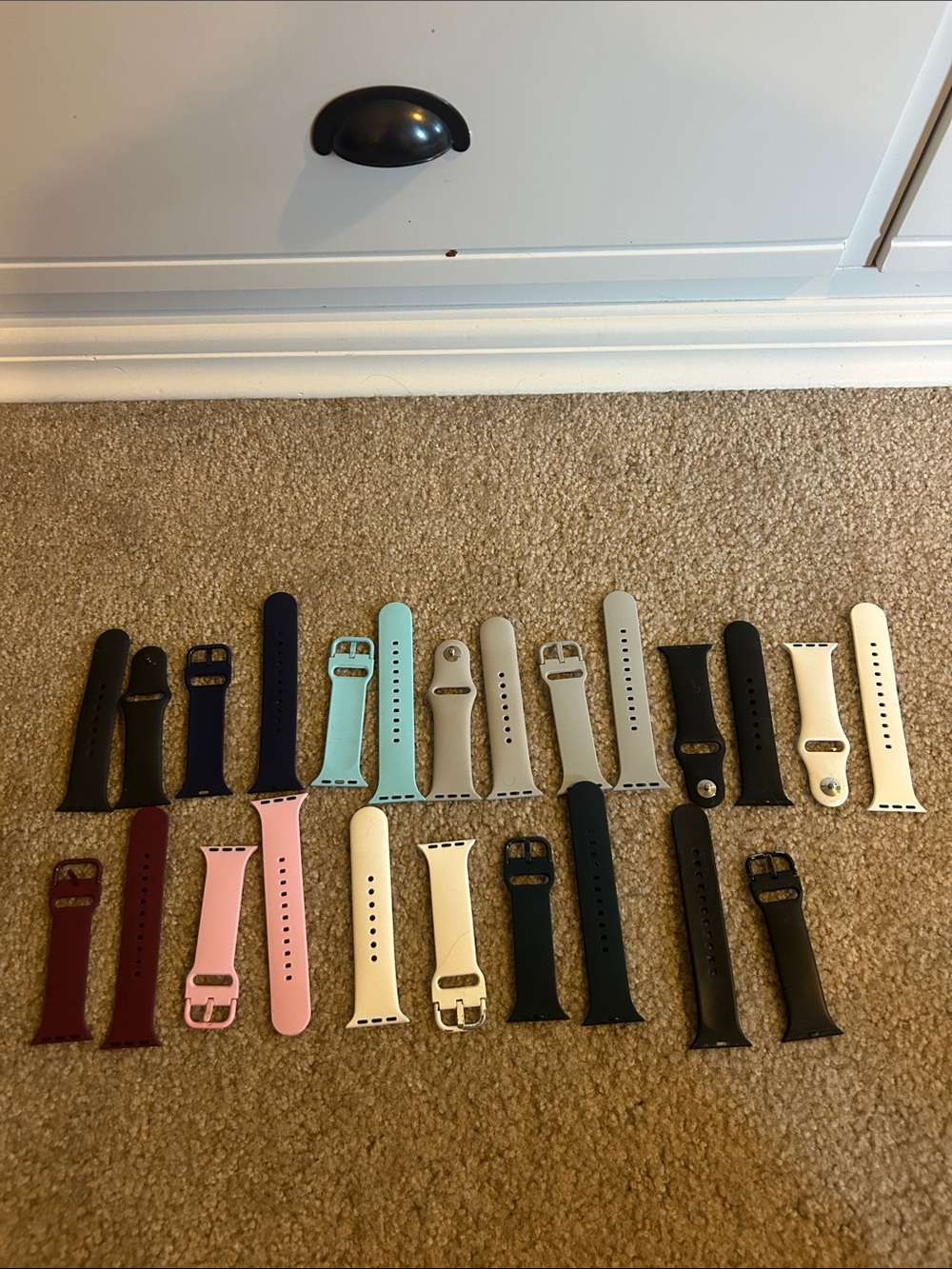 Apple Watch Silicone Replacement Bands - Multiple Colors